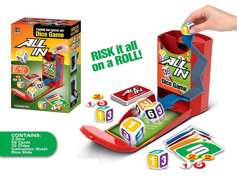 Dice Card Game