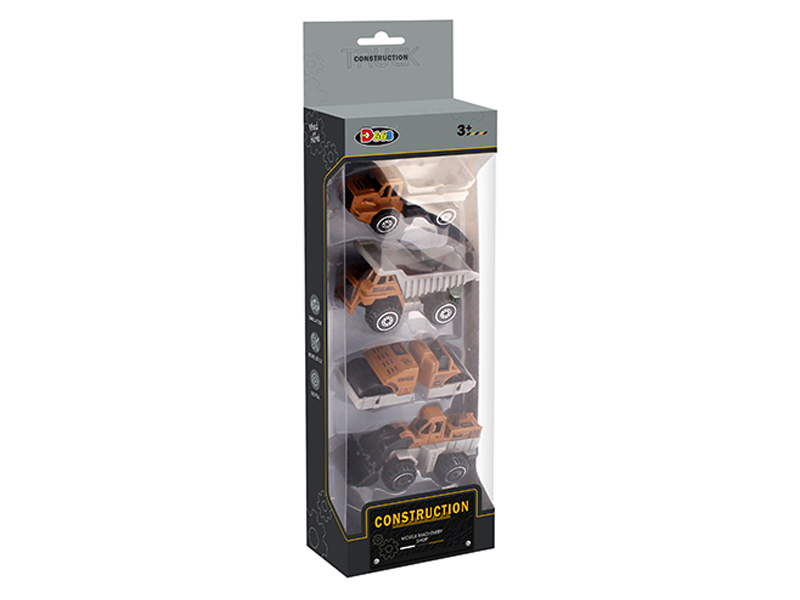 1:64 Slide Alloy Simulation Vehicle (4 Sets)