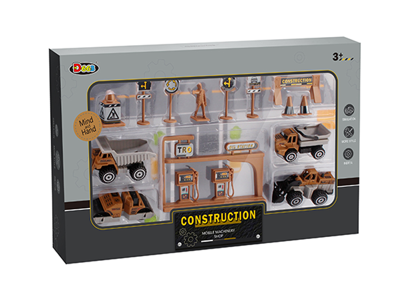 1:64 Alloy Engineering Vehicle Set