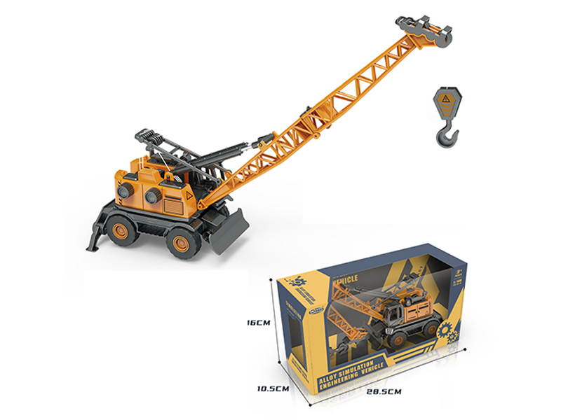 1:48 Alloy Friction Engineering Truck Crane