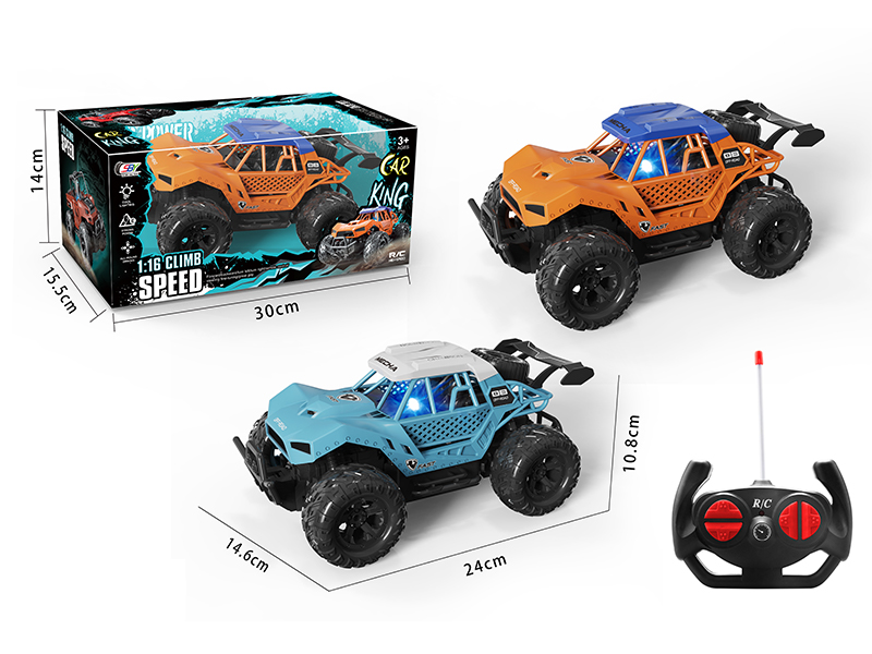 1:16 4CH R/C Off Road Vehicle With Lights