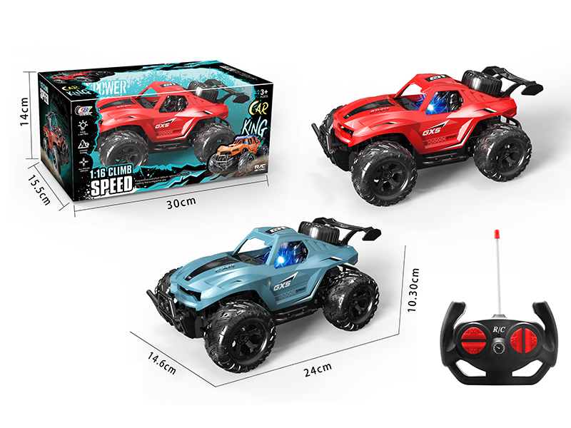 1:16 4CH R/C Off Road Vehicle With Lights