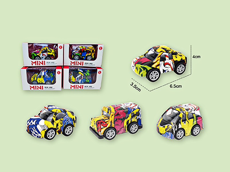 Pull Back Alloy Q City Car