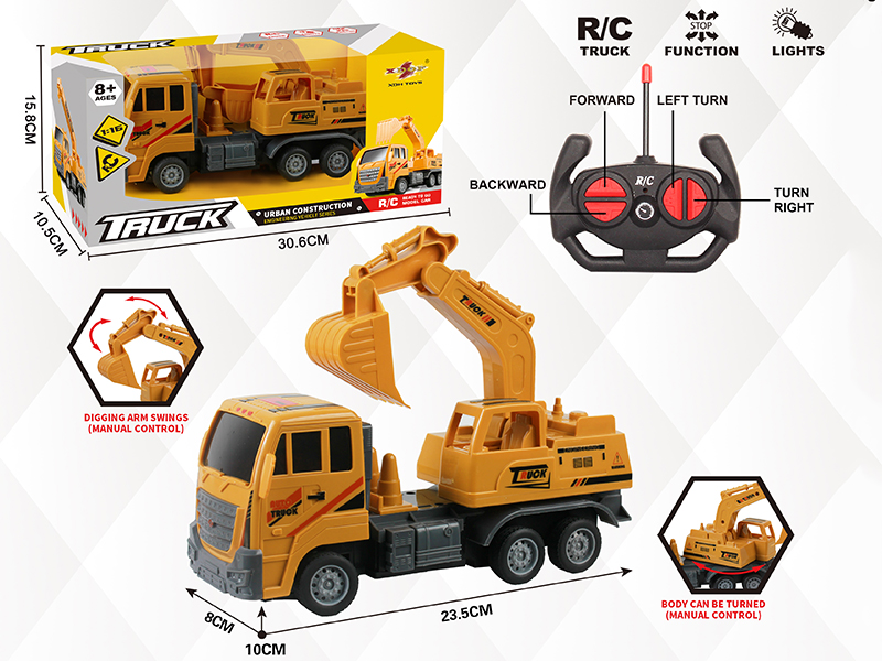 4-Channle Remote Control Excavator