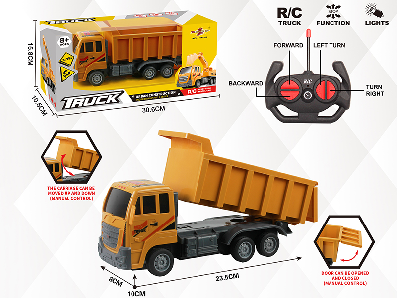 4-Channle Remote Control Dumper