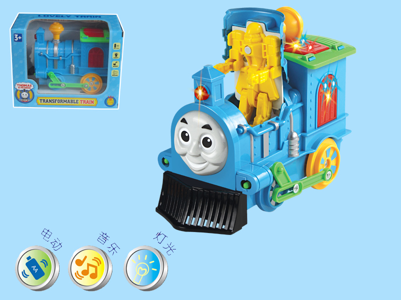 Thomas Electric Transformer Locomotive(Light,Sound)