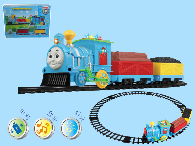 Thomas Electric Transformer Train Tack(Light,Sound)