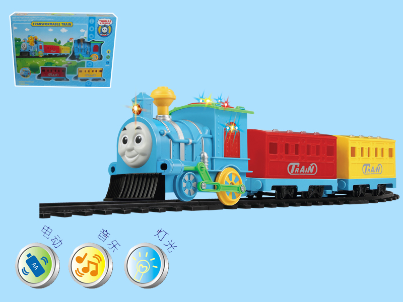 Thomas Electric Transformer Train Tack(Light,Sound)