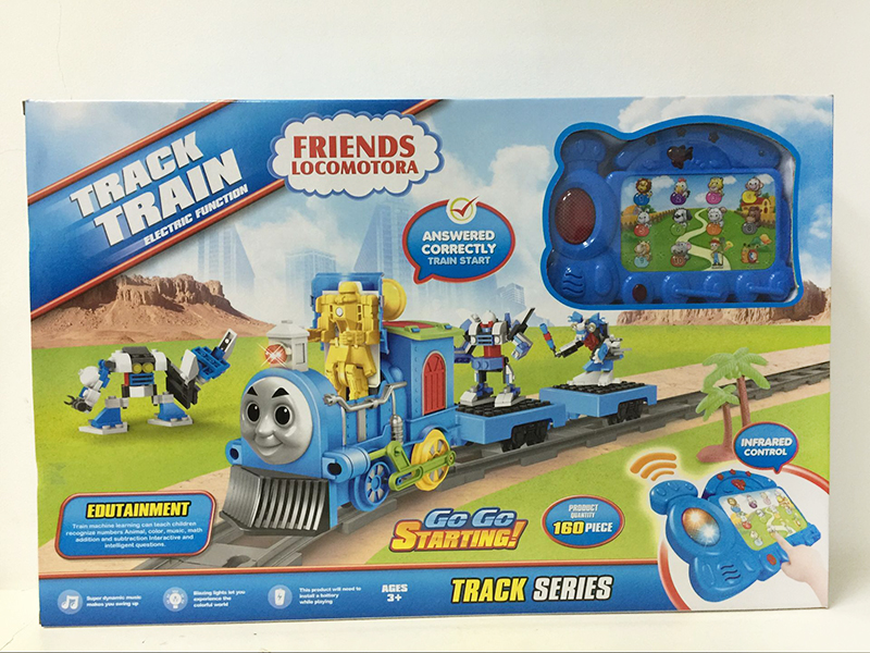Thomas Remote Control Interactive Rail Train(Transformation,Light,Sound)