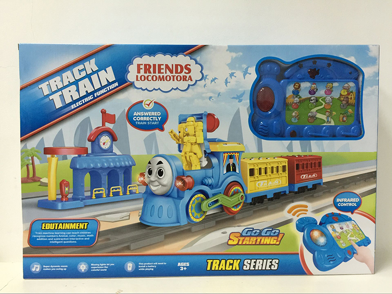 Thomas Remote Control Interactive Rail Train(Transformation,Light,Sound)