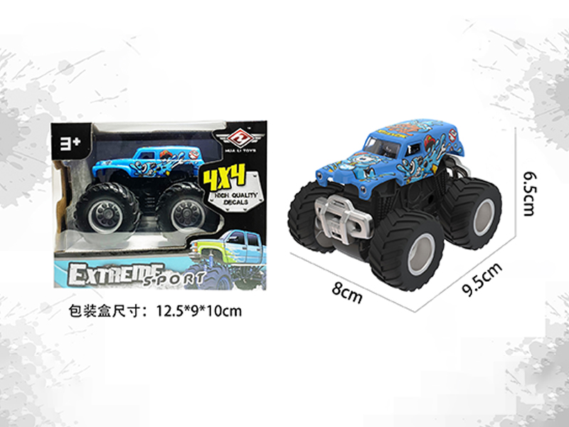 1:64 Double Friction Monster Truck