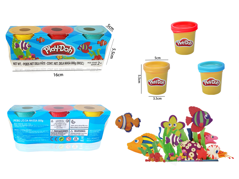Colored Mud 3 Cans