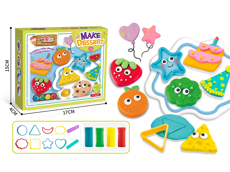 Snack Colored Mud  Set