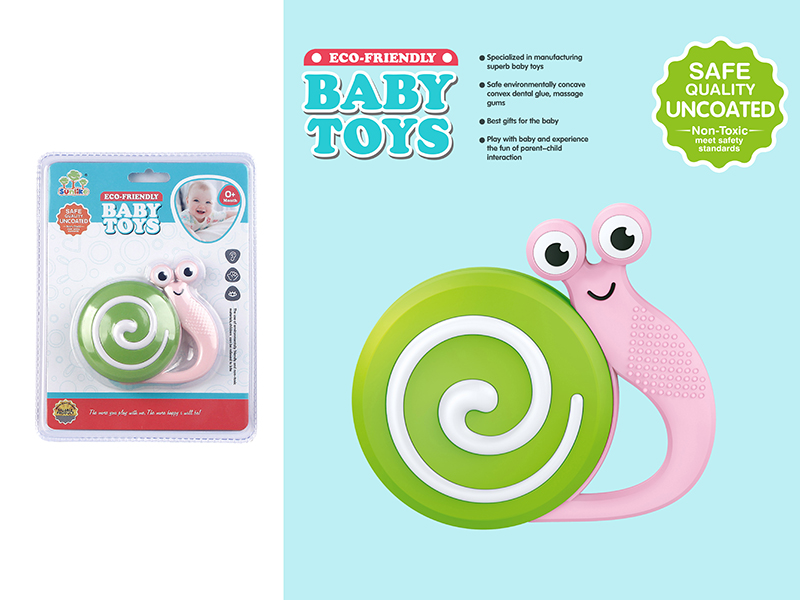 Snail Baby Rattles