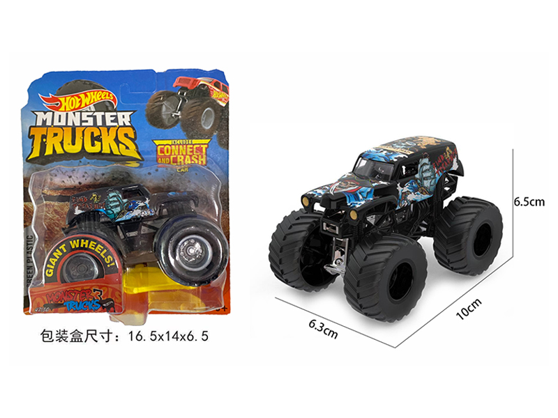 1:64 Slide Monster Truck