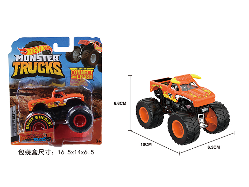 1:64 Slide Monster Truck