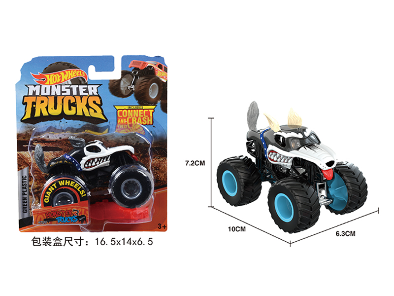 1:64 Slide Monster Truck