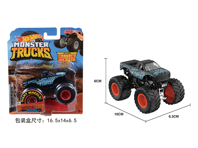 1:64 Slide Monster Truck