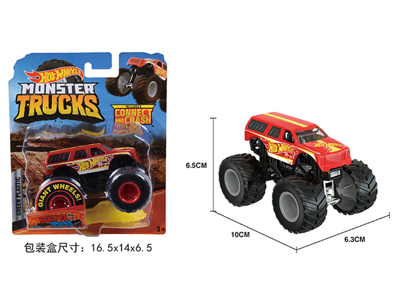 1:64 Slide Monster Truck