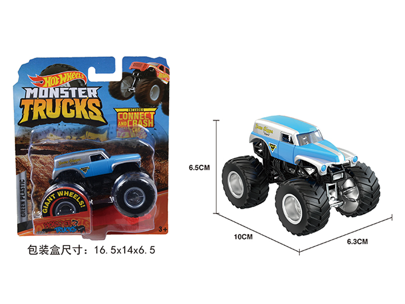 1:64 Slide Monster Truck