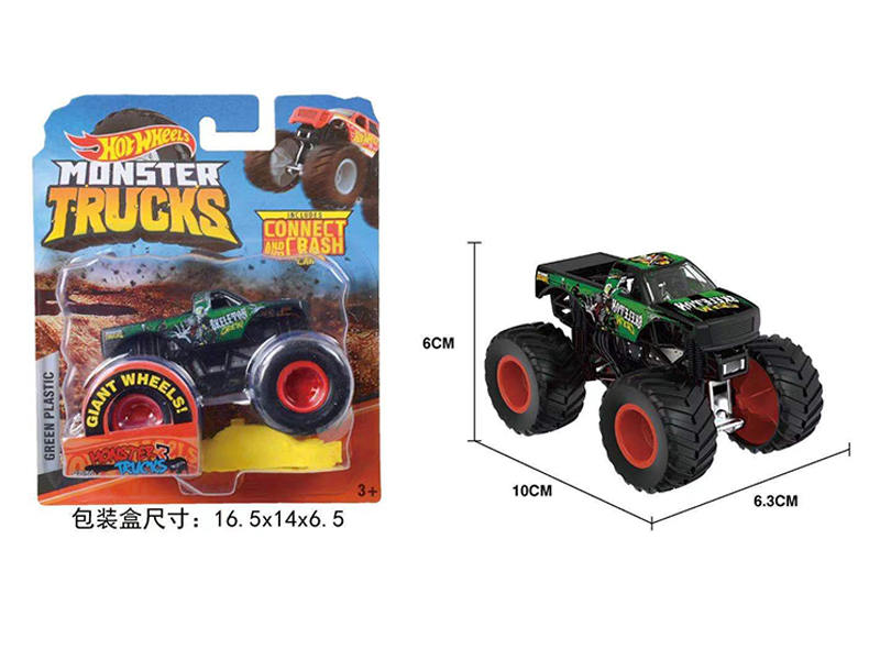1:64 Slide Monster Truck