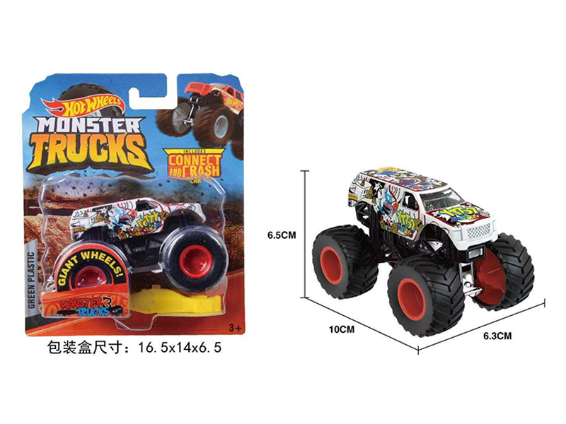 1:64 Slide Monster Truck