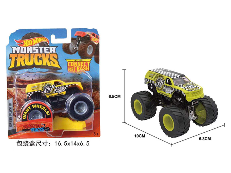 1:64 Slide Monster Truck