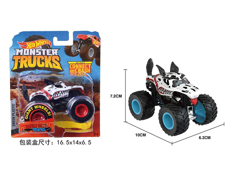 1:64 Slide Monster Truck