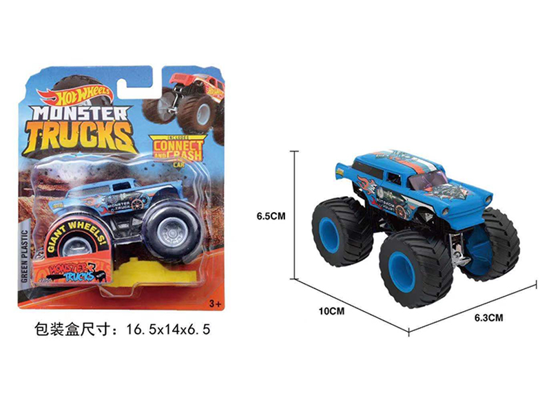 1:64 Slide Monster Truck