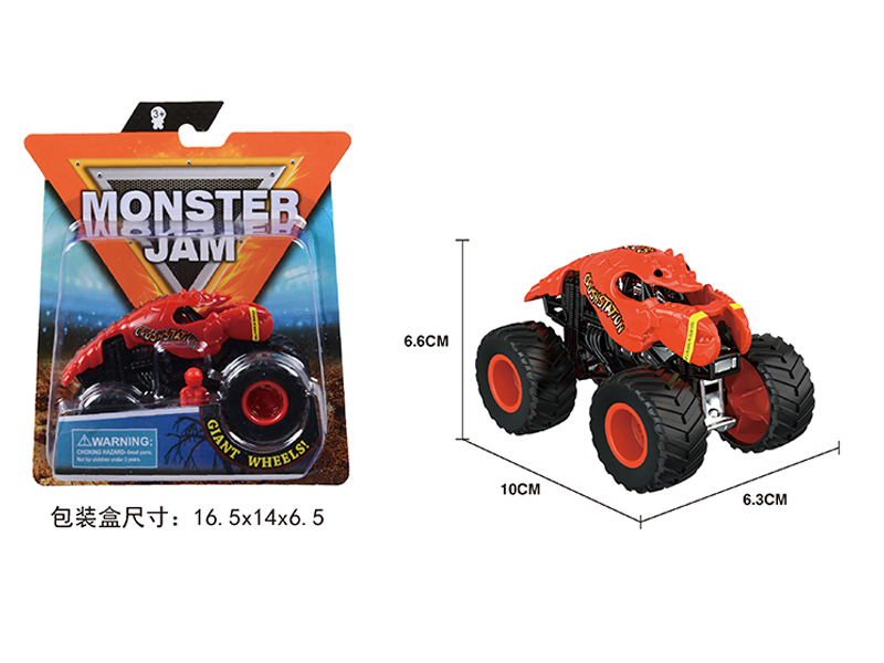 1:64 Slide Monster Truck