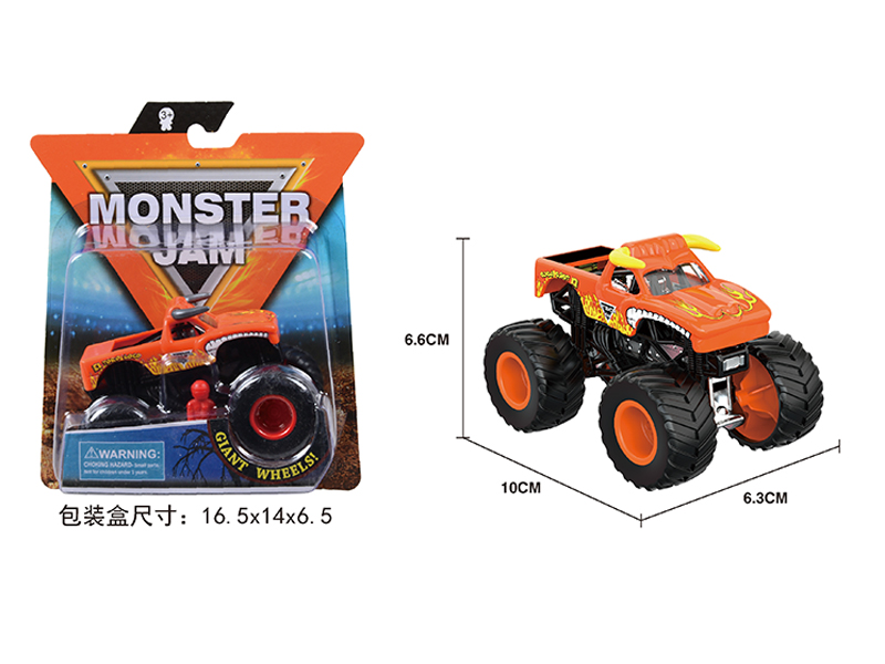 1:64 Slide Monster Truck