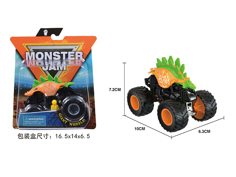 1:64 Slide Monster Truck