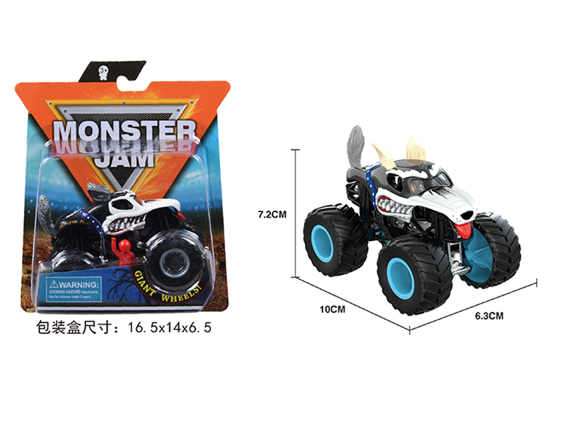 1:64 Slide Monster Truck