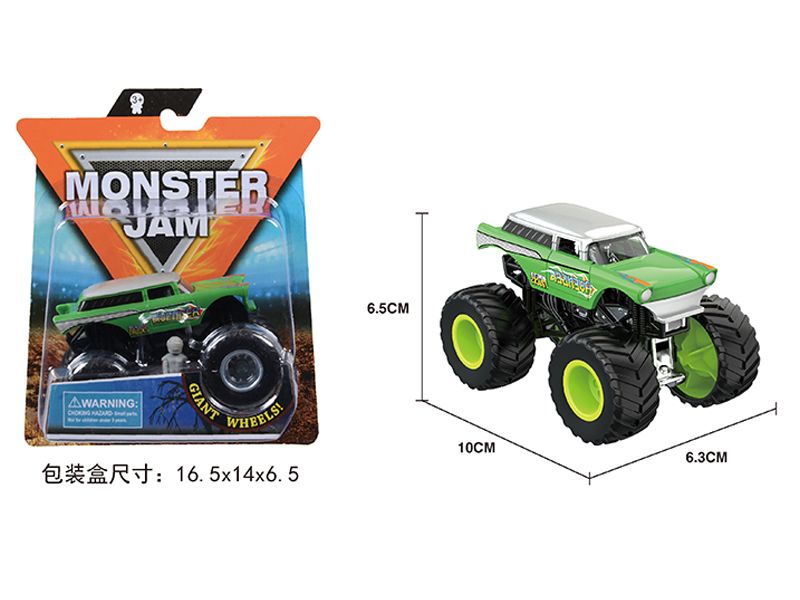 1:64 Slide Monster Truck