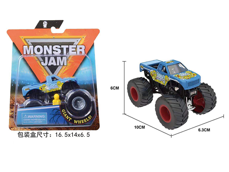 1:64 Slide Monster Truck
