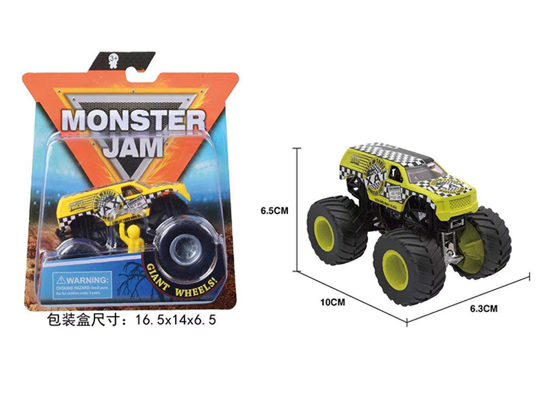 1:64 Slide Monster Truck