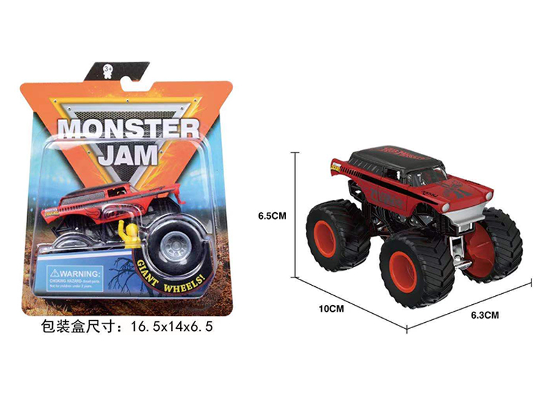 1:64 Slide Monster Truck