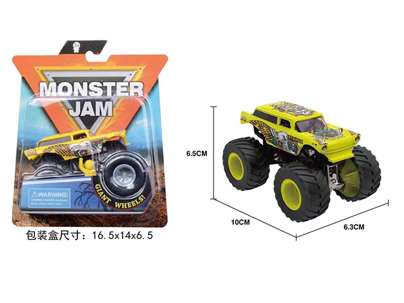 1:64 Slide Monster Truck