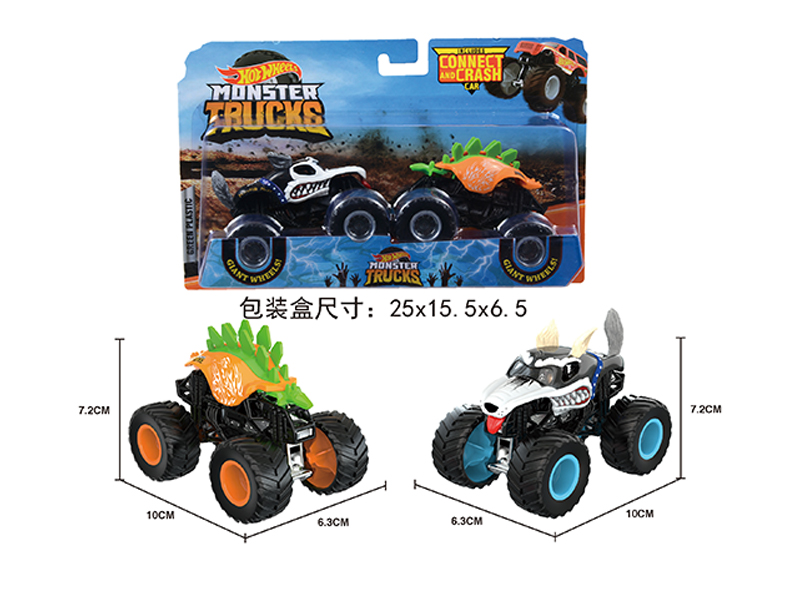 1:64 Slide Monster Truck