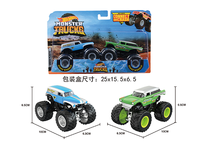 1:64 Slide Monster Truck