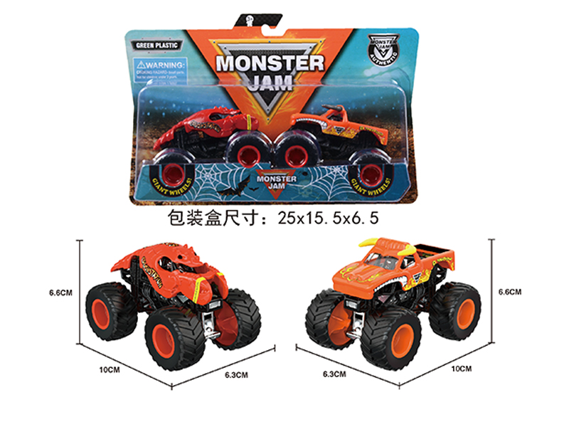 1:64 Slide Monster Truck