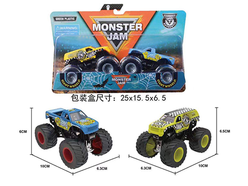 1:64 Slide Monster Truck