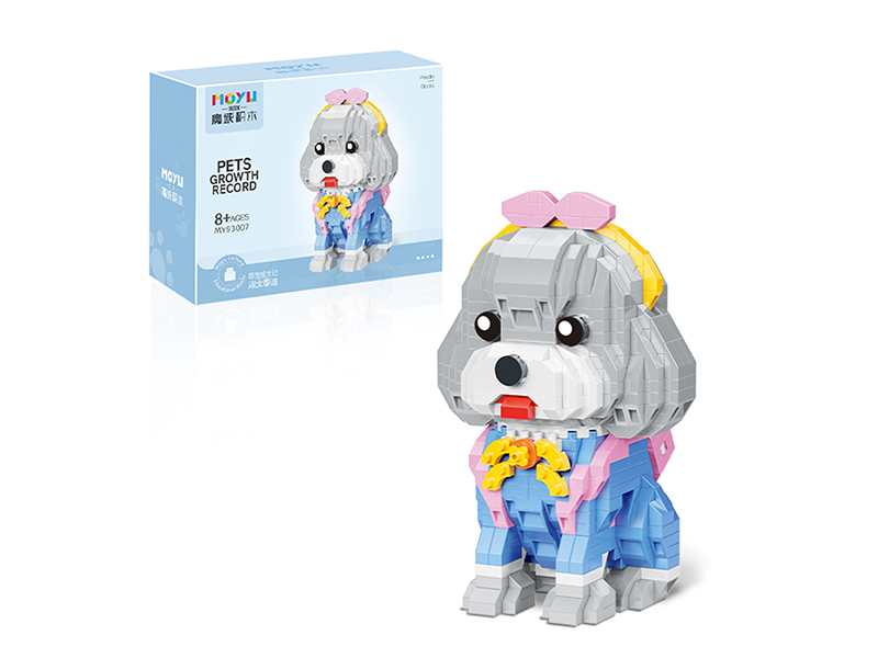 935PCS Lady Teddy Building Block