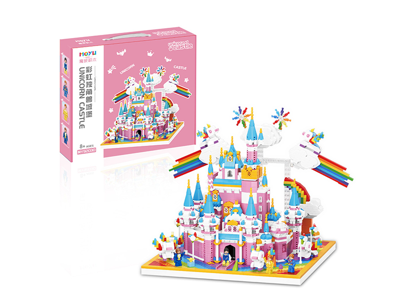 4568PCS Unicorn Castle Building Blocks