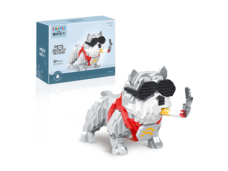 998PCS Bully Dog Building Blocks