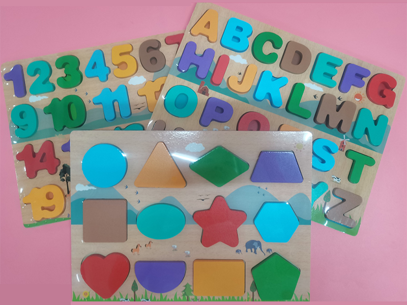 3 Wooden Puzzles