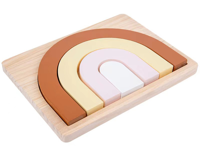 Wooden Brown Puzzle