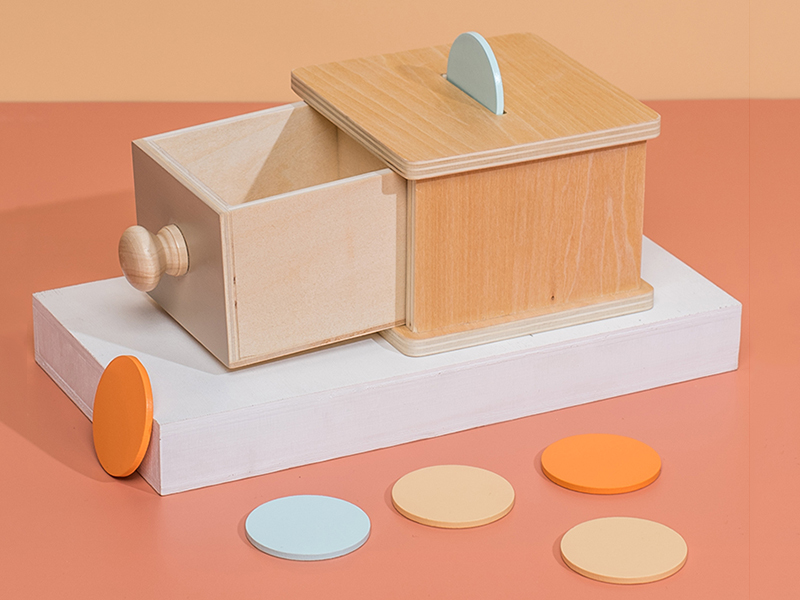 Wooden Coin Box