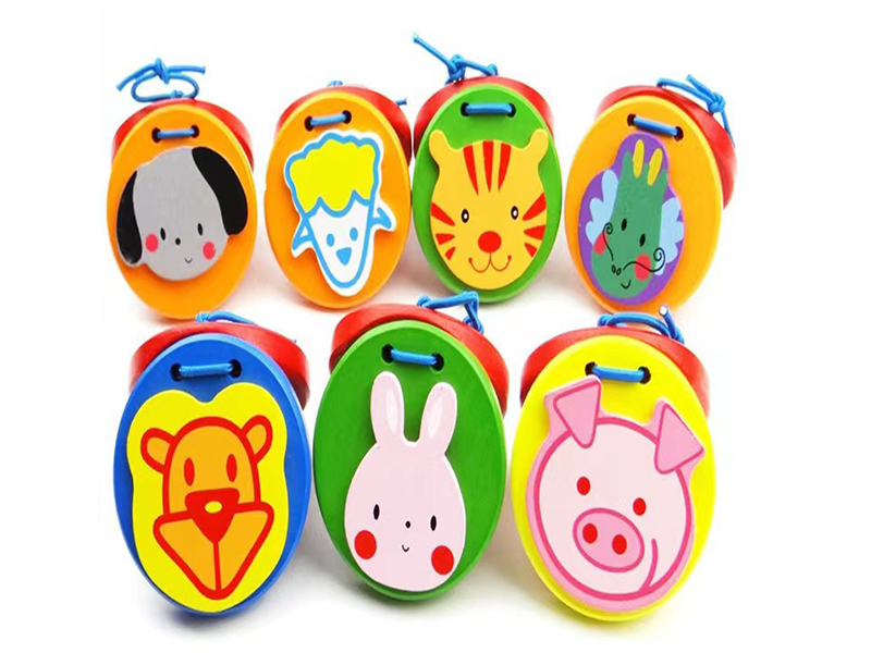 Wooden Cartoon Castanets