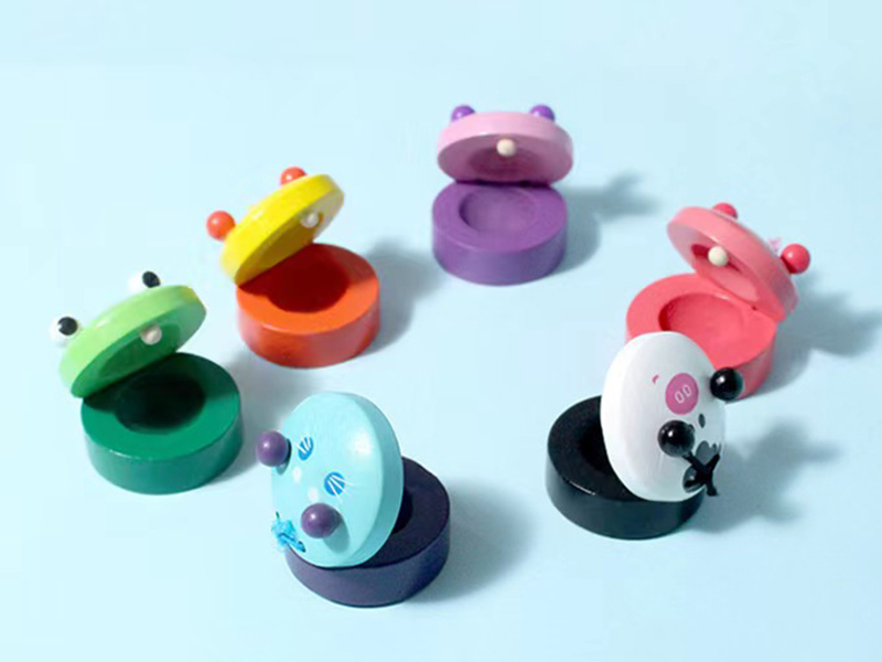 Wooden Cartoon Castanets